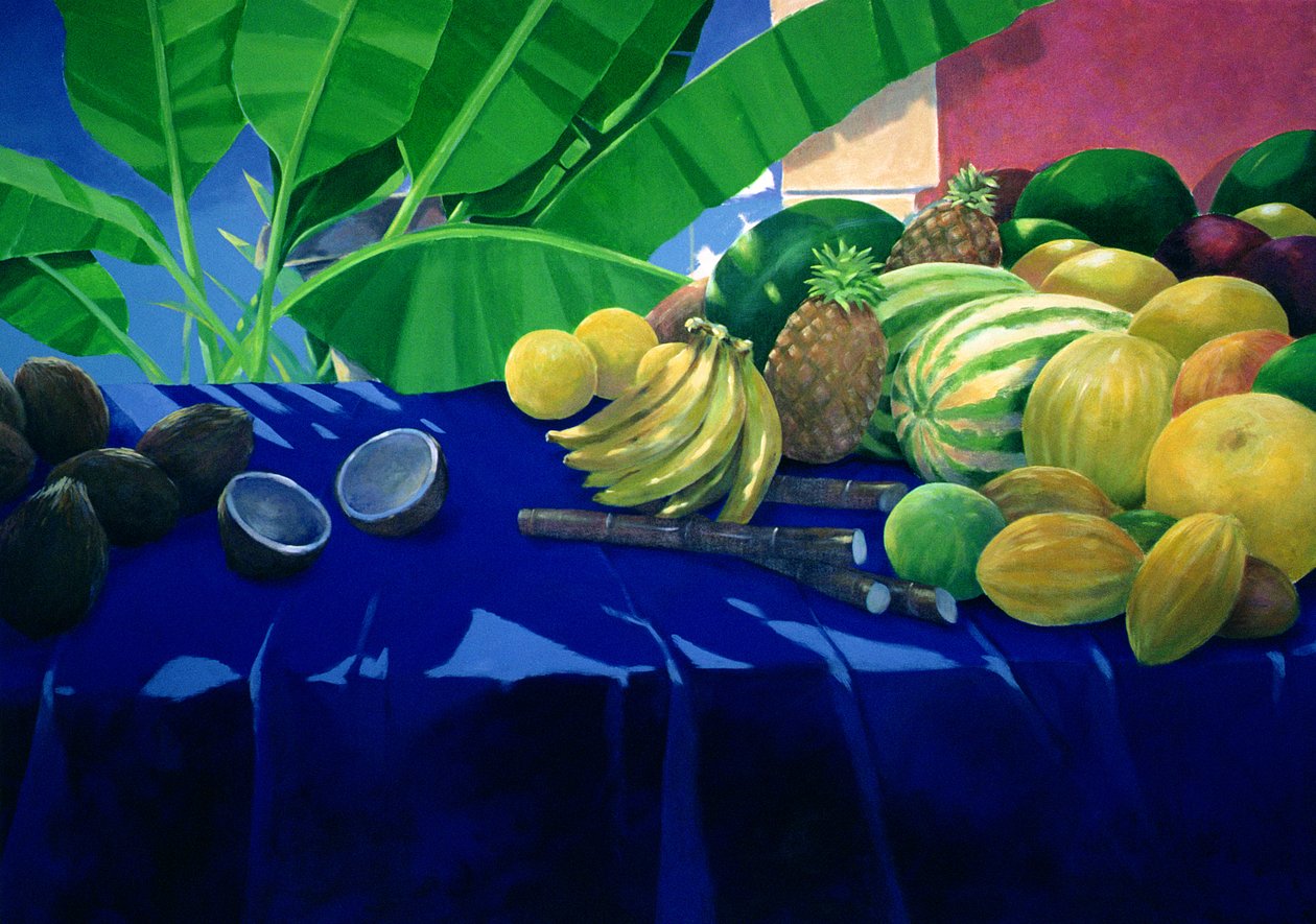 Tropisch fruit door Lincoln Seligman