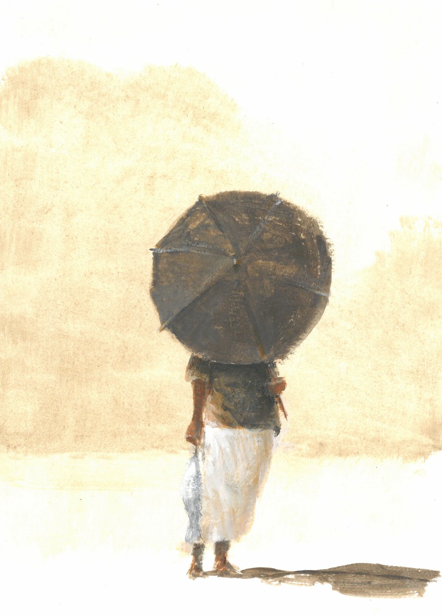 Paraplu en Vis 2, 2015 door Lincoln Seligman