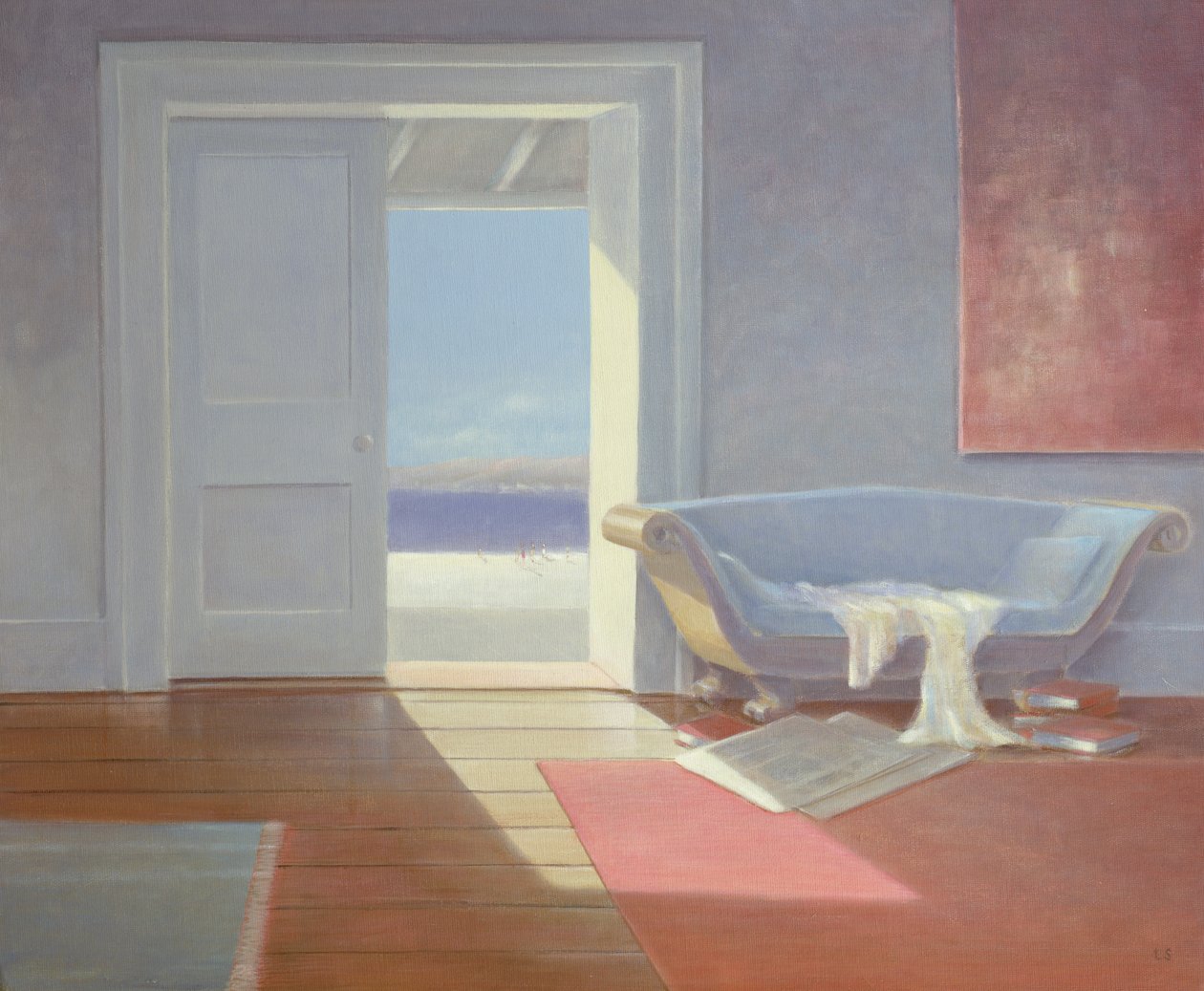 Strandhuis, 1995 door Lincoln Seligman