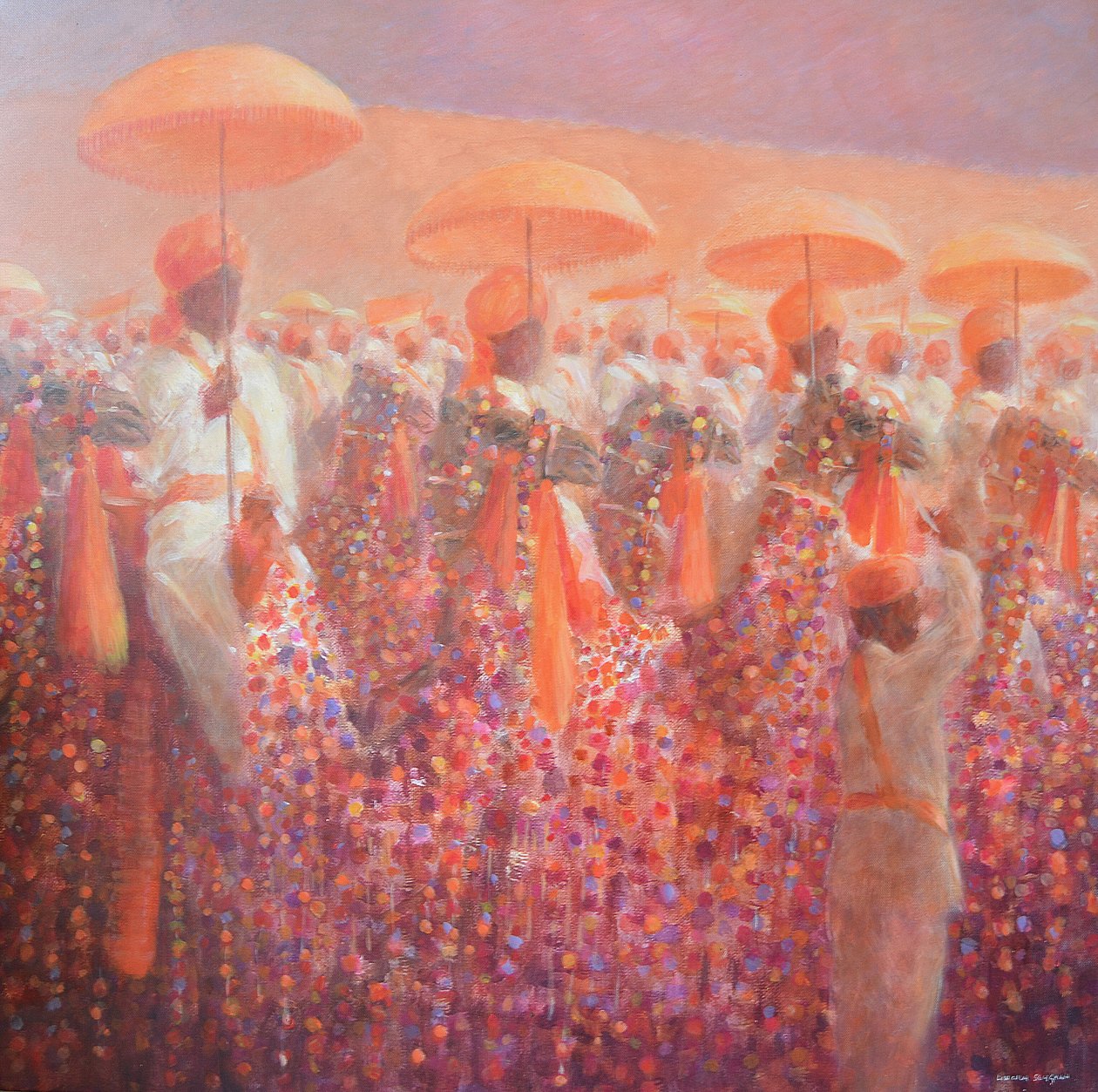 Jaisalmer parade, klein door Lincoln Seligman