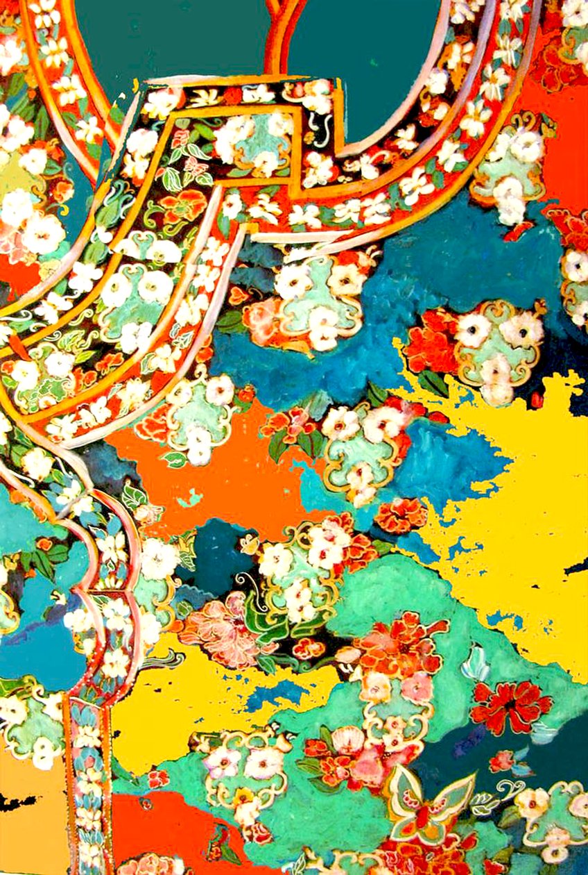 Vrouwenblouse, 2013 (gemengde techniek) door linda arthurs