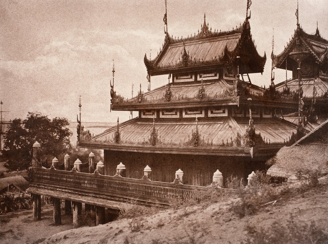 Nr. 8. Ye-nan-gyoung [Yenangyaung]. Kyoung. door Linnaeus Tripe