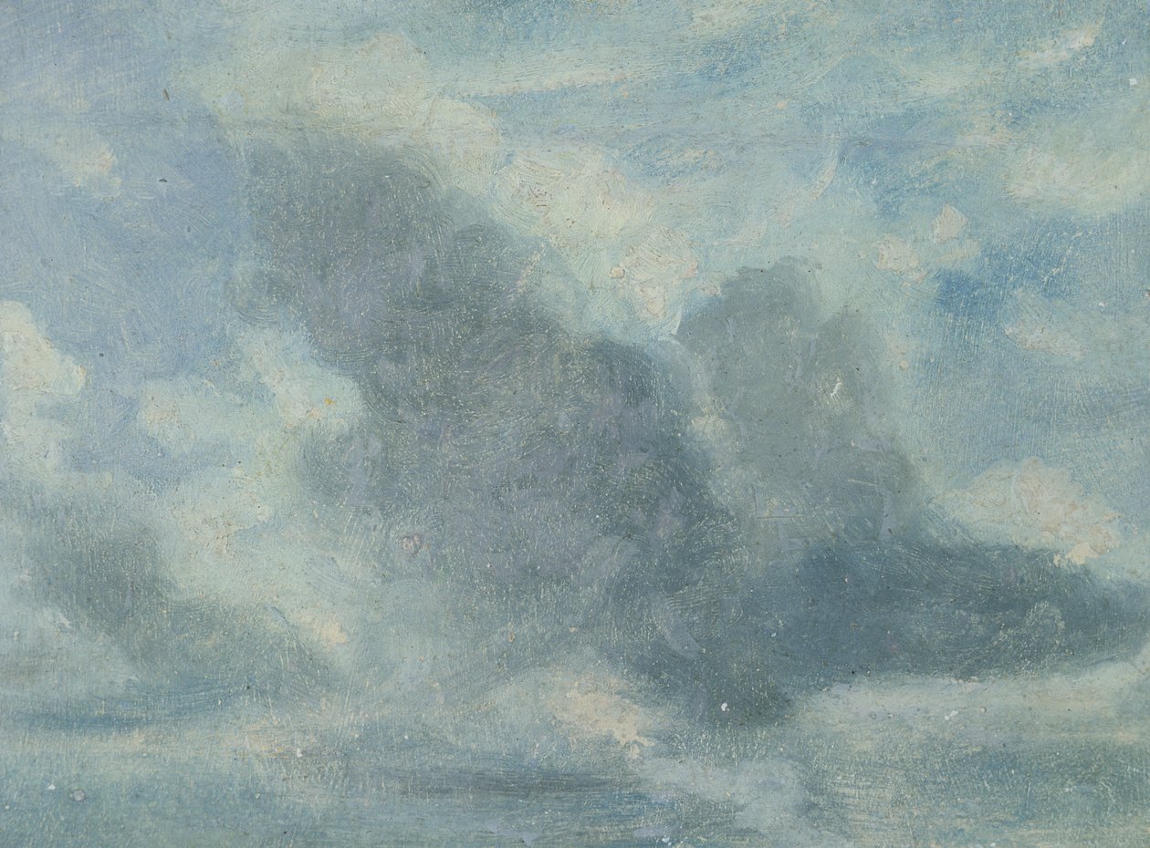 Luchtstudie, ca. 1822 door Lionel Constable