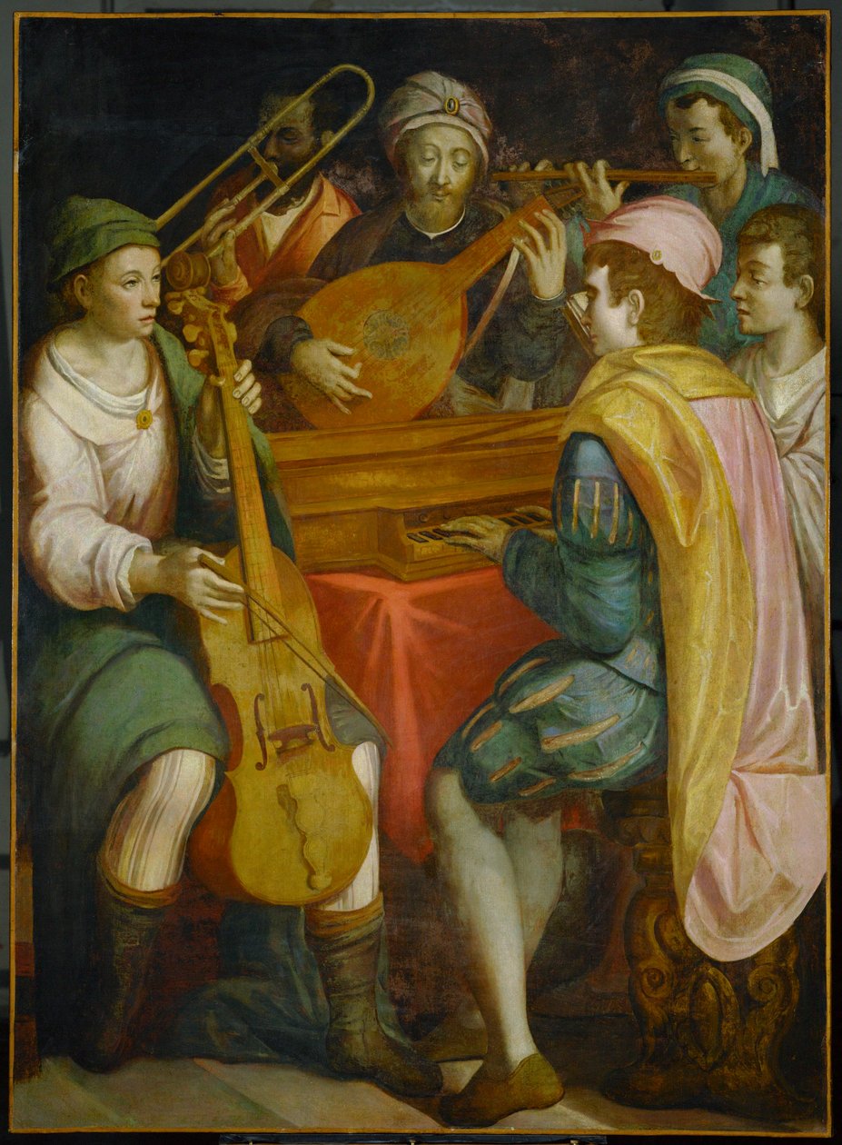Een concert. MNR 254 ... door Lionello Spada