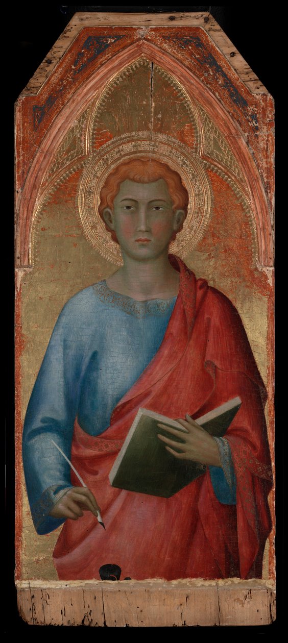 Sint Jan de Evangelist door Lippo Memmi