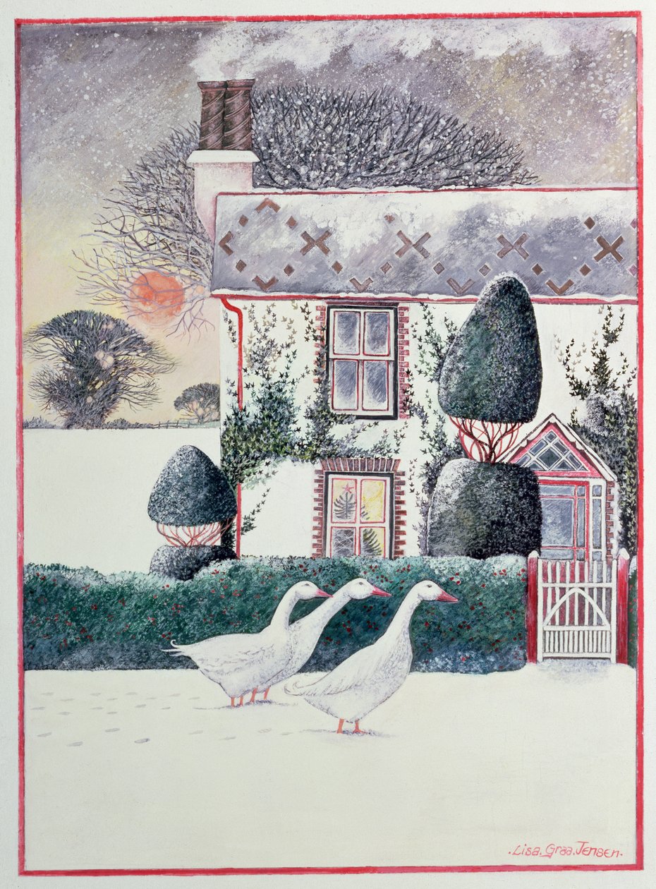 Kersthuisje, 1985 door Lisa Graa Jensen