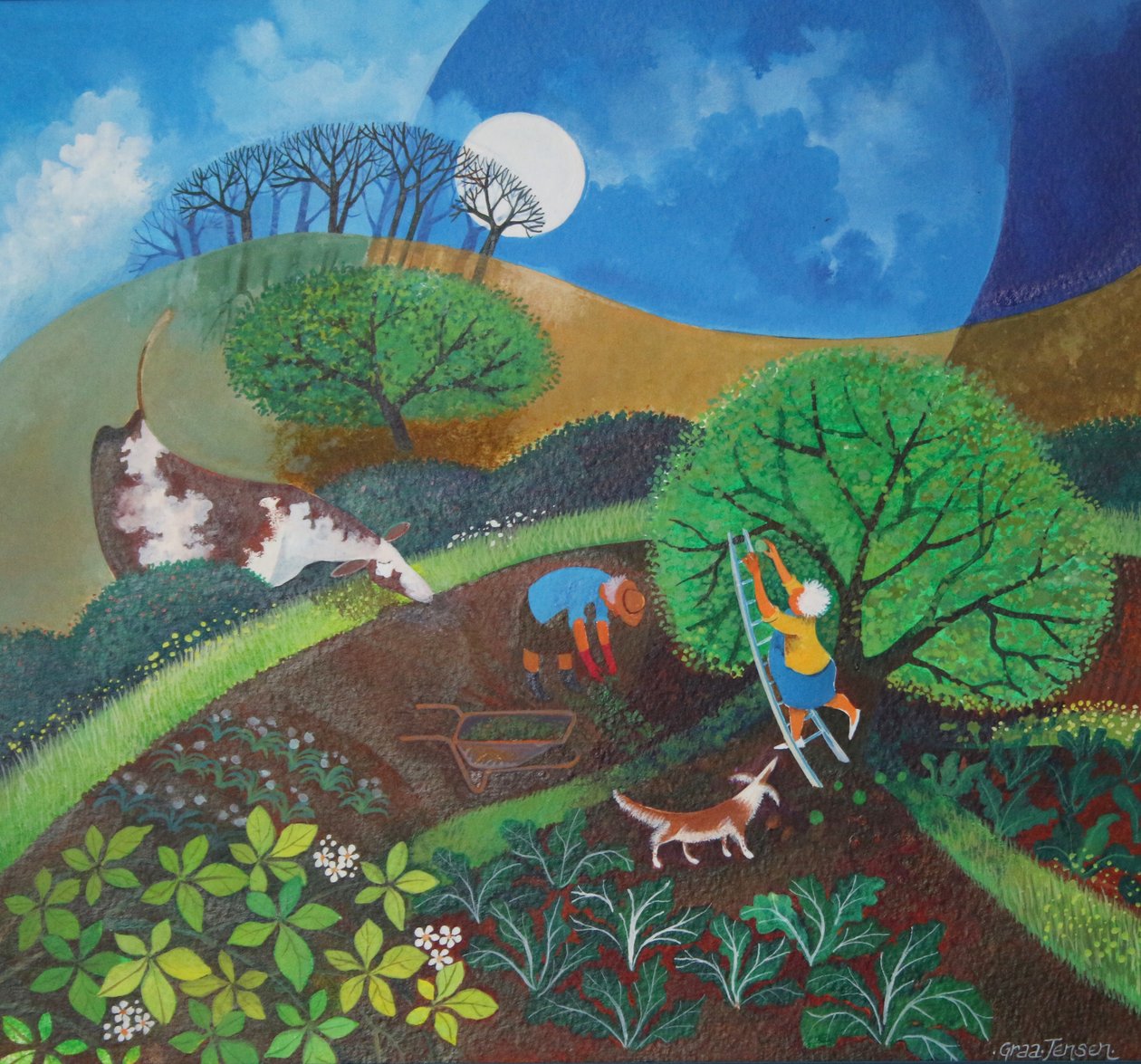 Metgezellen Tuiniers, 2015 door Lisa Graa Jensen