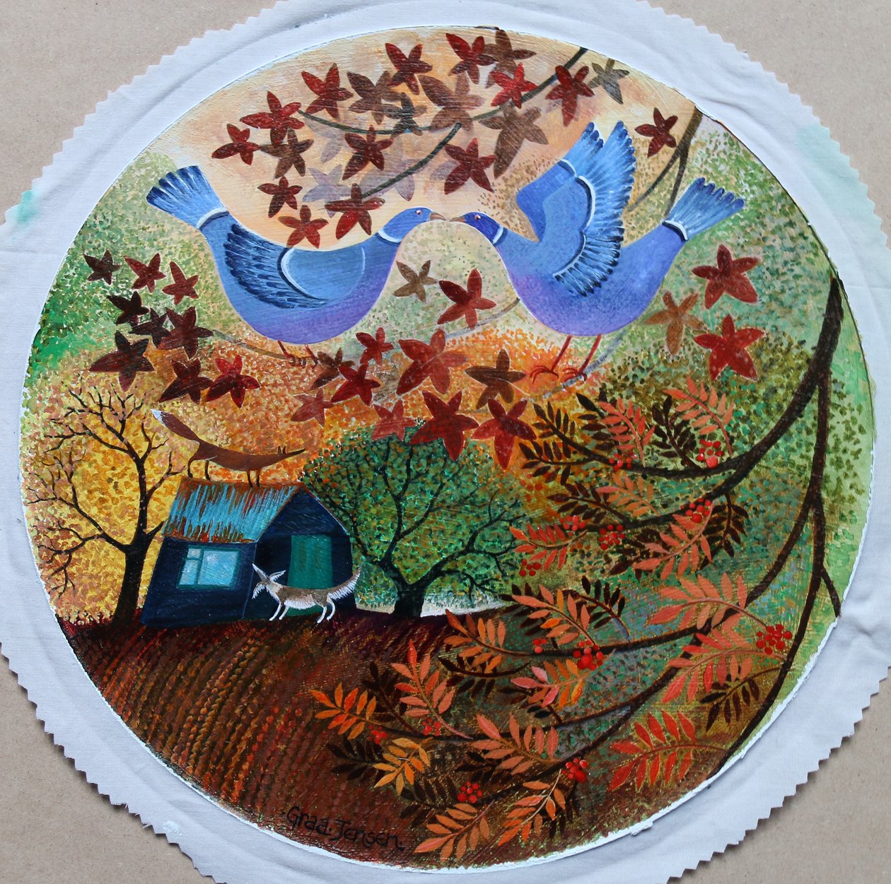 Herfsttuin door Lisa Graa Jensen