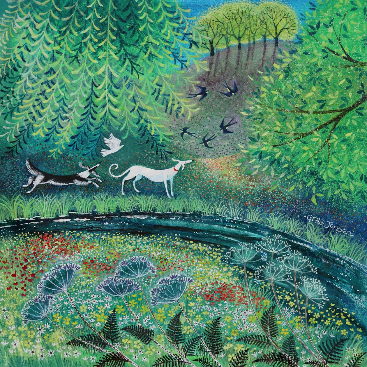 Vogelspotters, 2022 door Lisa Graa Jensen