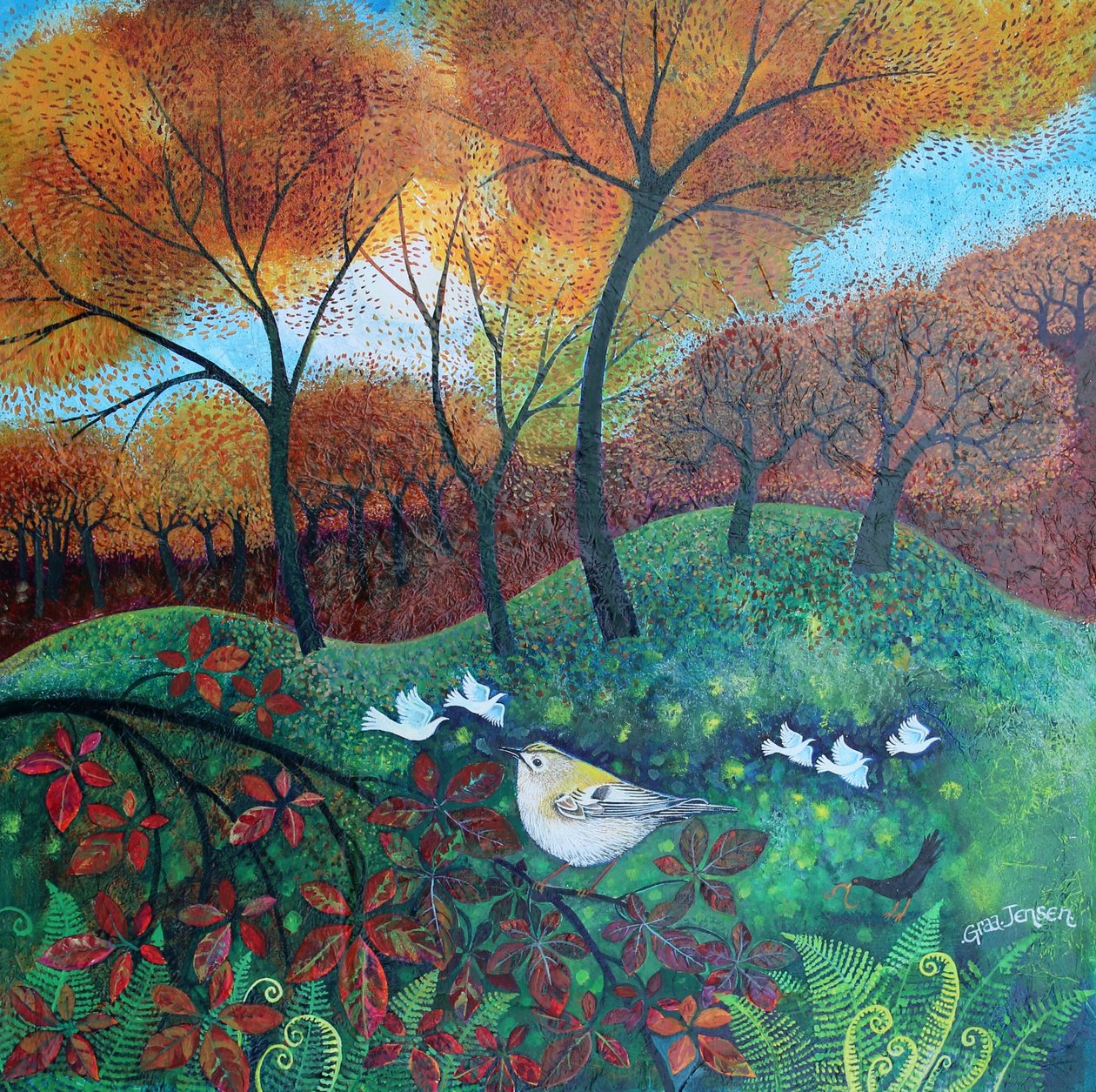 Kleine Vogel door Lisa Graa Jensen