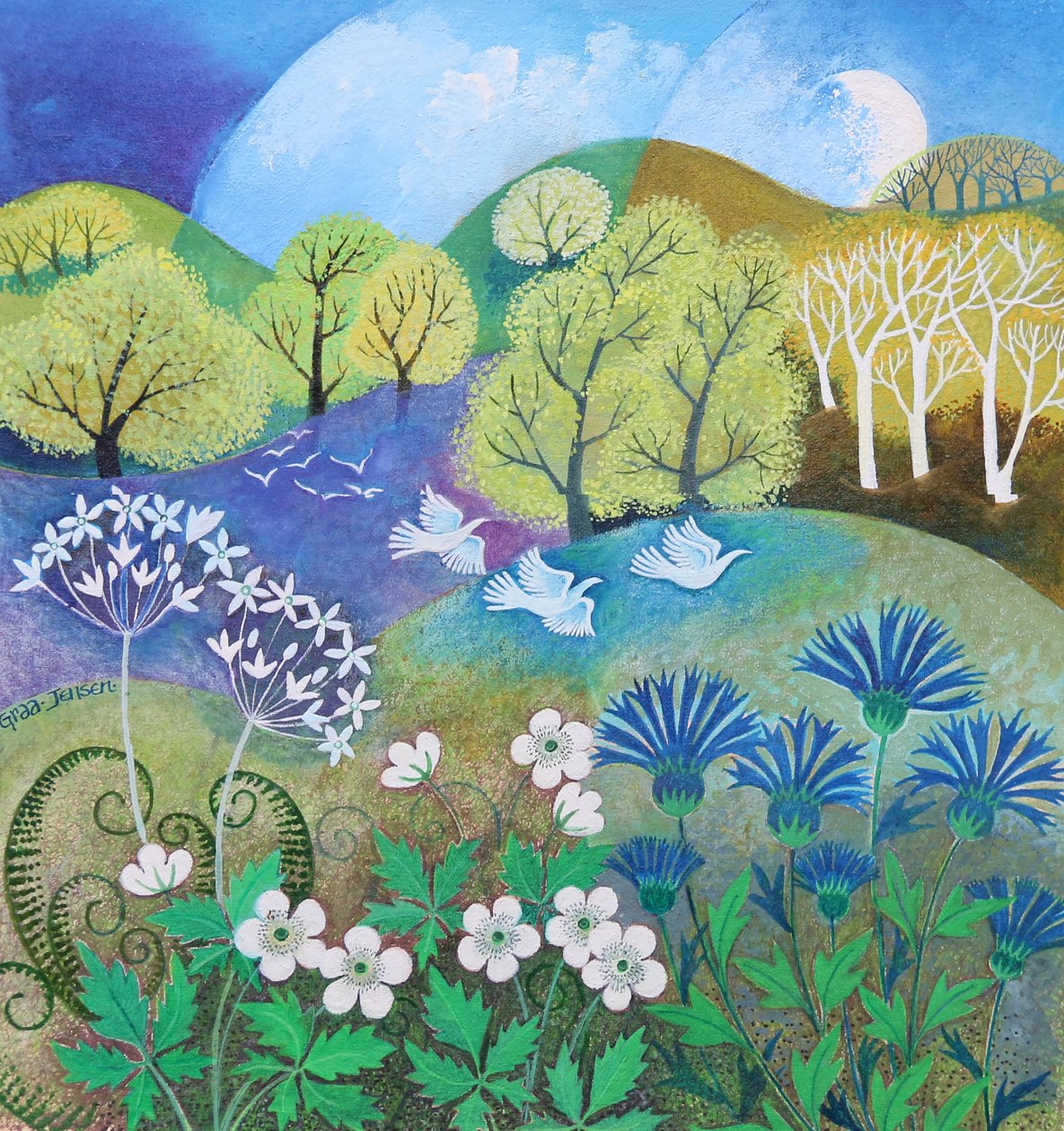 Bos Anemonen door Lisa Graa Jensen