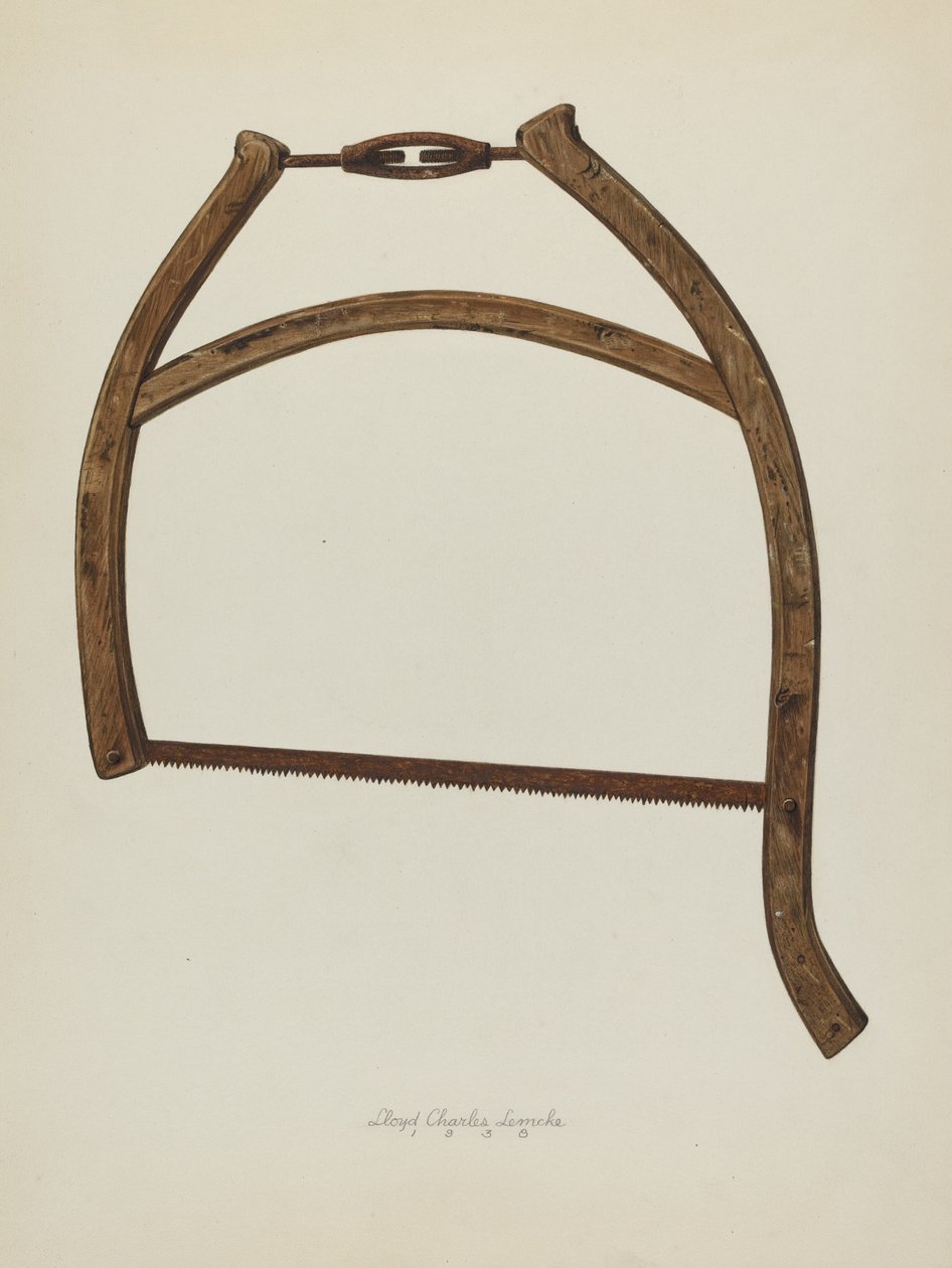 Bucksaw, 1938 door Lloyd Charles Lemcke