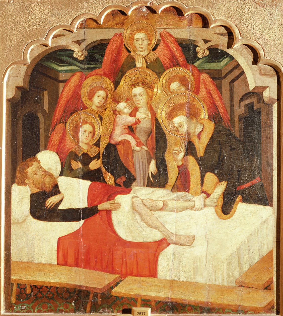 Het Wonder van St. Cosmas door Lluís Borrassà