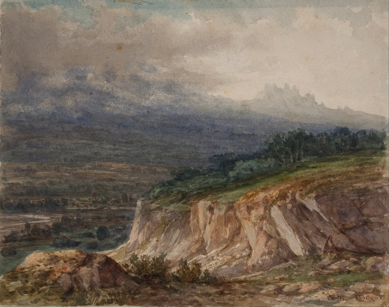 Landschap door Lluís Rigalt