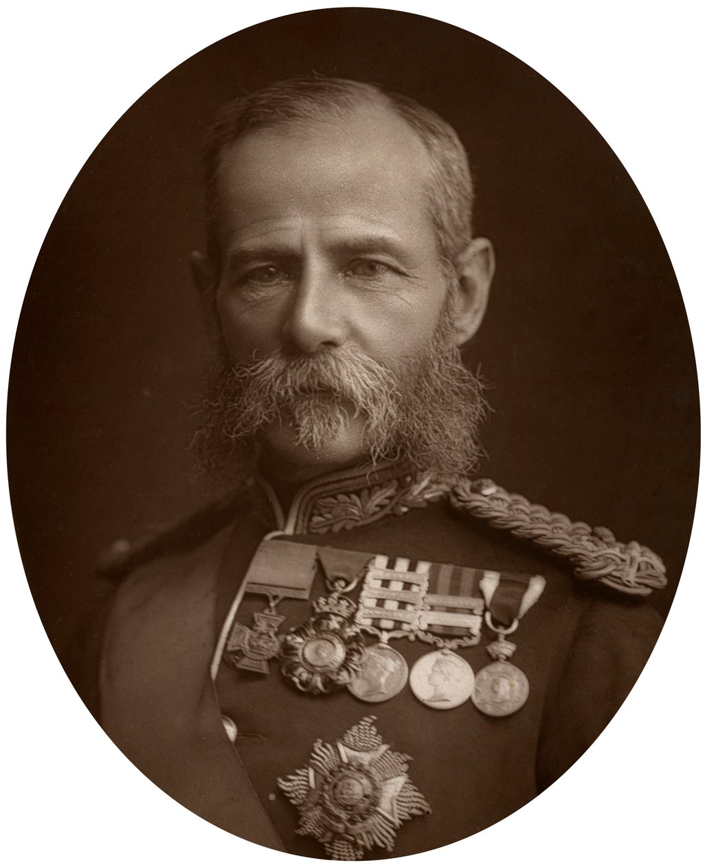 Generaal Sir Frederick Sleigh Roberts, 1882 door Lock and Whitfield