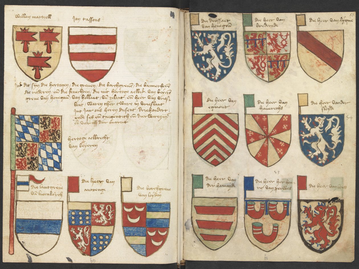 Wapenboek Beyeren (wapenboek) door Lodewijk Elzevier I