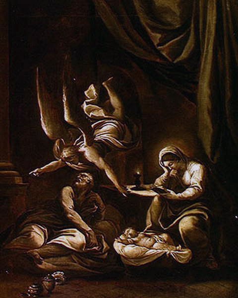 De Engel Verschijnt aan Jozef door Lodovico Carracci