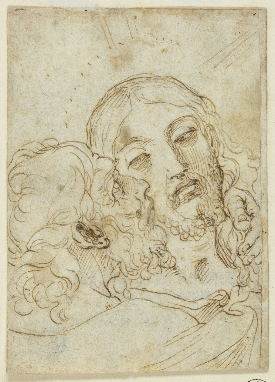 Kus van Judas door Lodovico Carracci