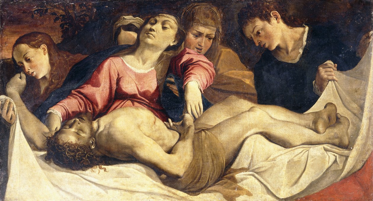 De Pietà door Lodovico Carracci