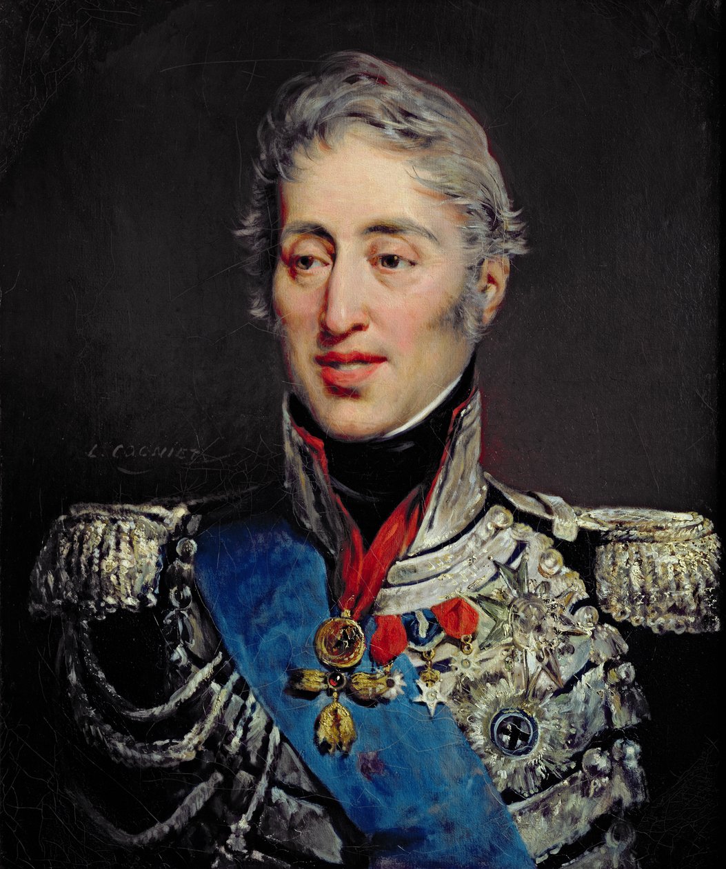 Portret van Karel X, c.1824-30 door Léon Cogniet