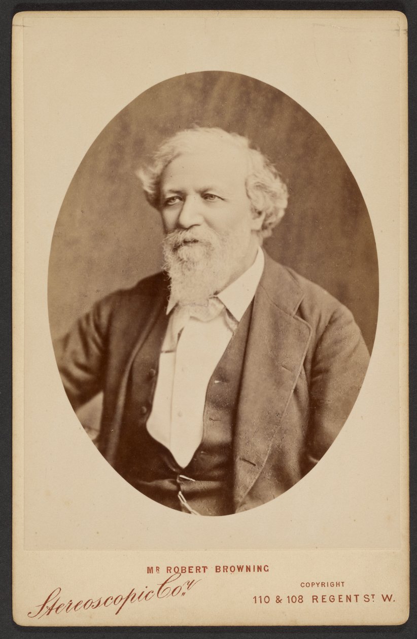 Mr. Robert Browning door London Stereoscopic and Photographic Company