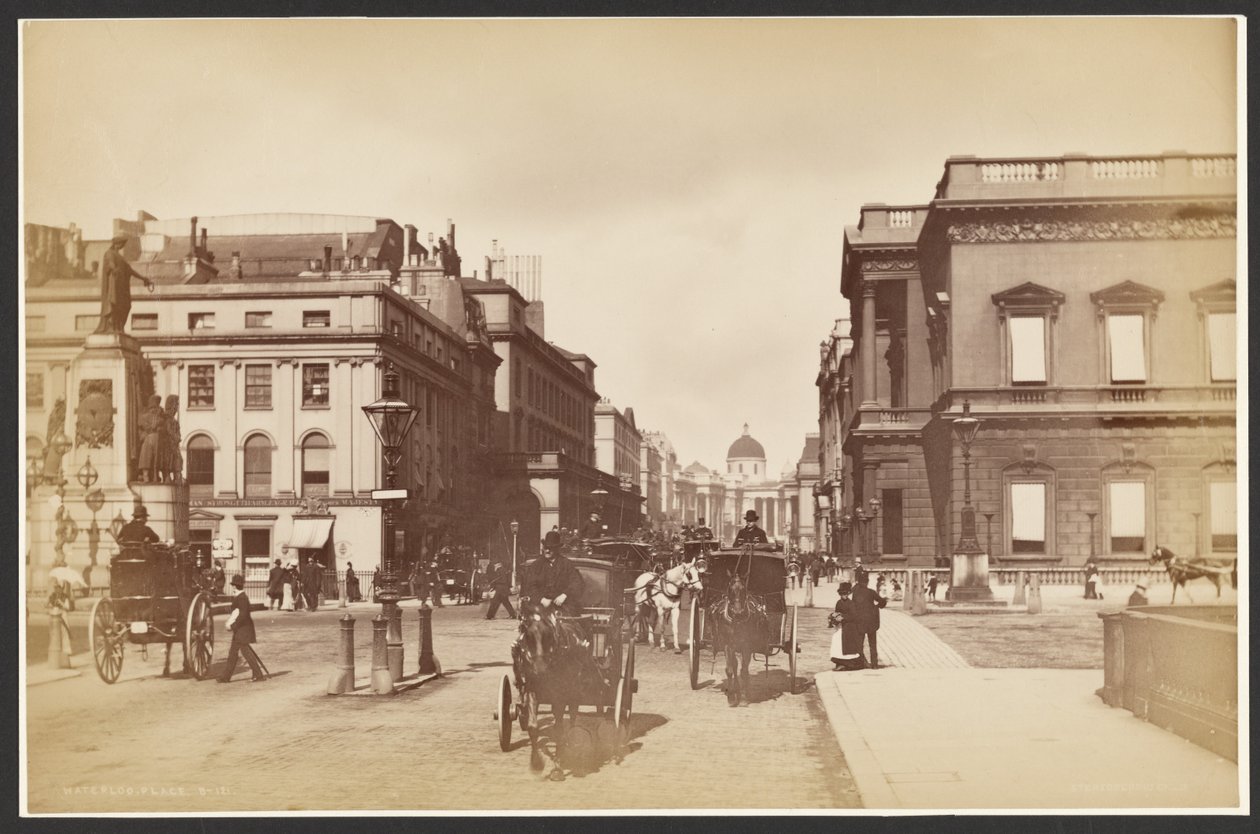 Waterloo Place door London Stereoscopic and Photographic Company