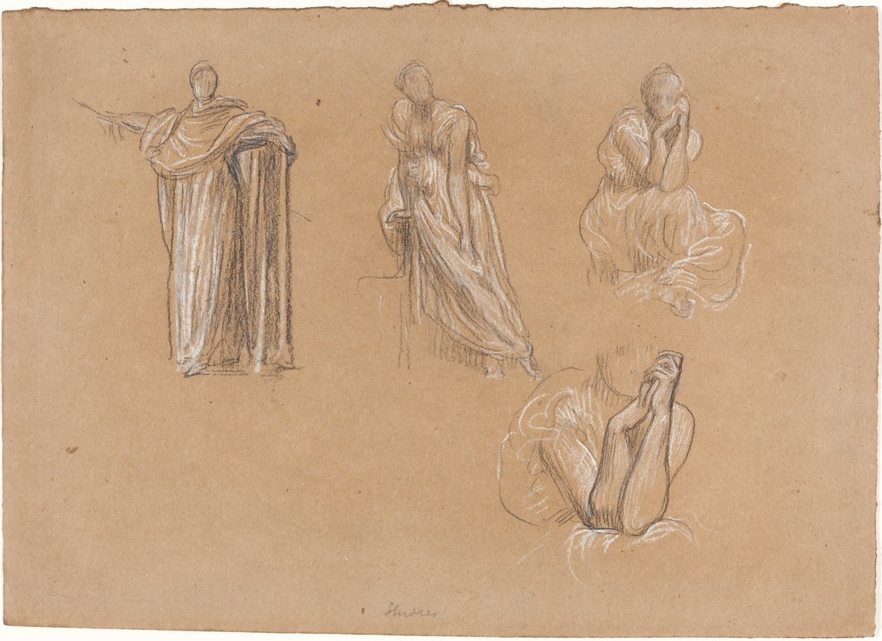 Figuurstudies door Lord Leighton Frederic