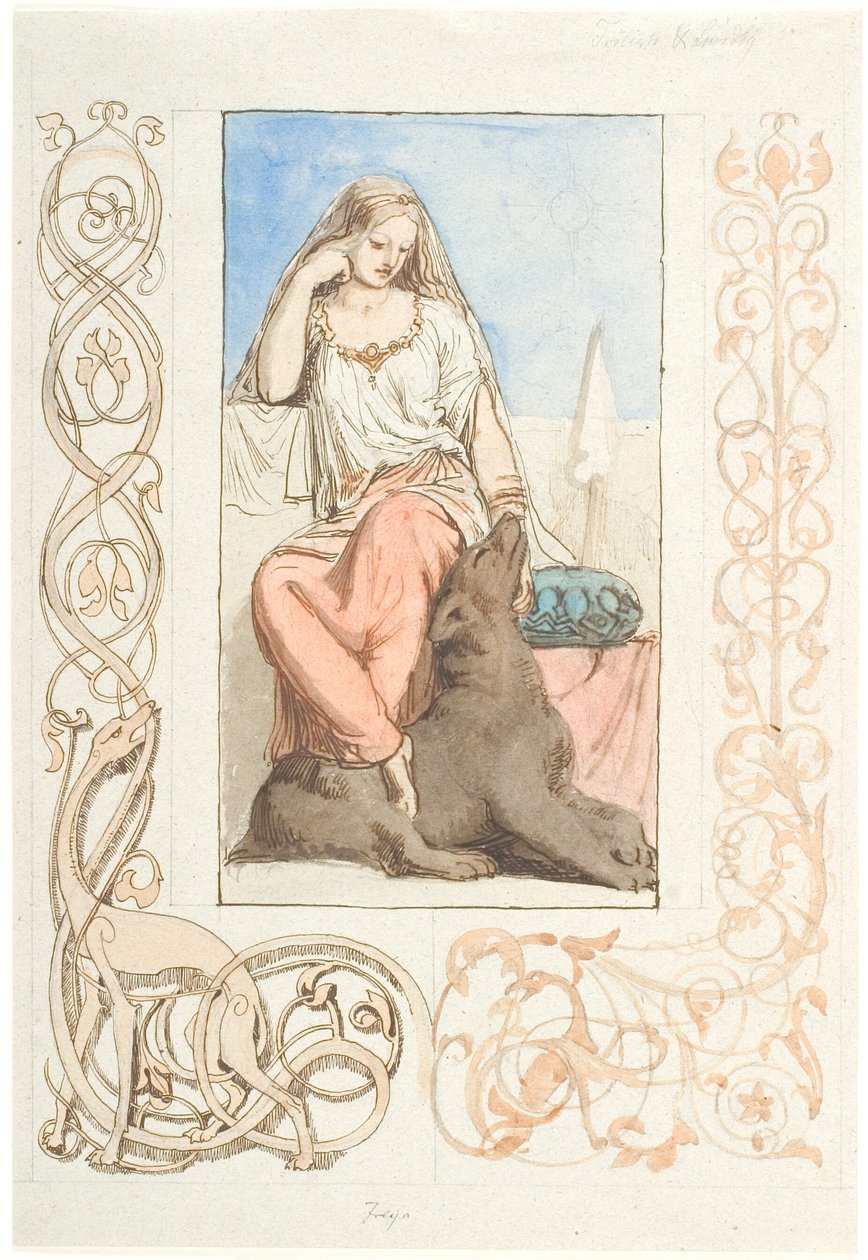 Freia door Lorenz Frølich