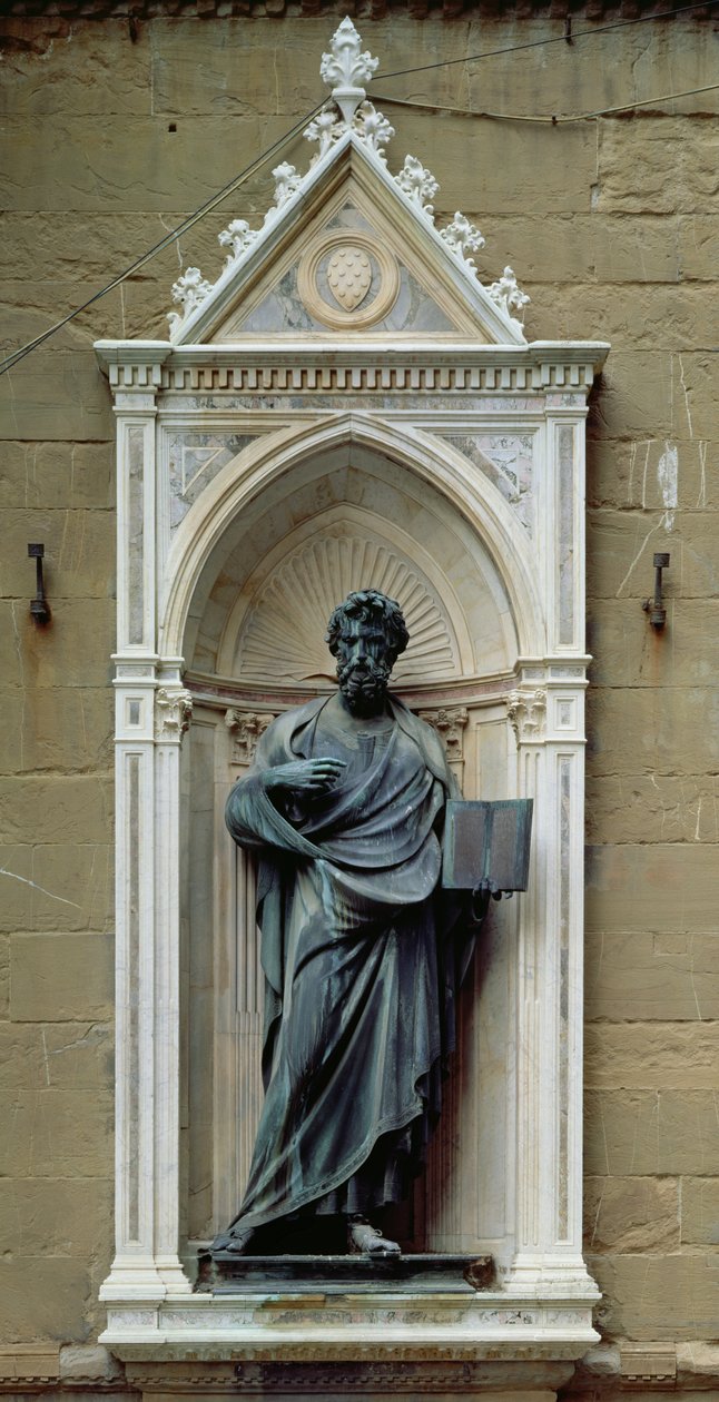 St. Mattheüs door Lorenzo Ghiberti