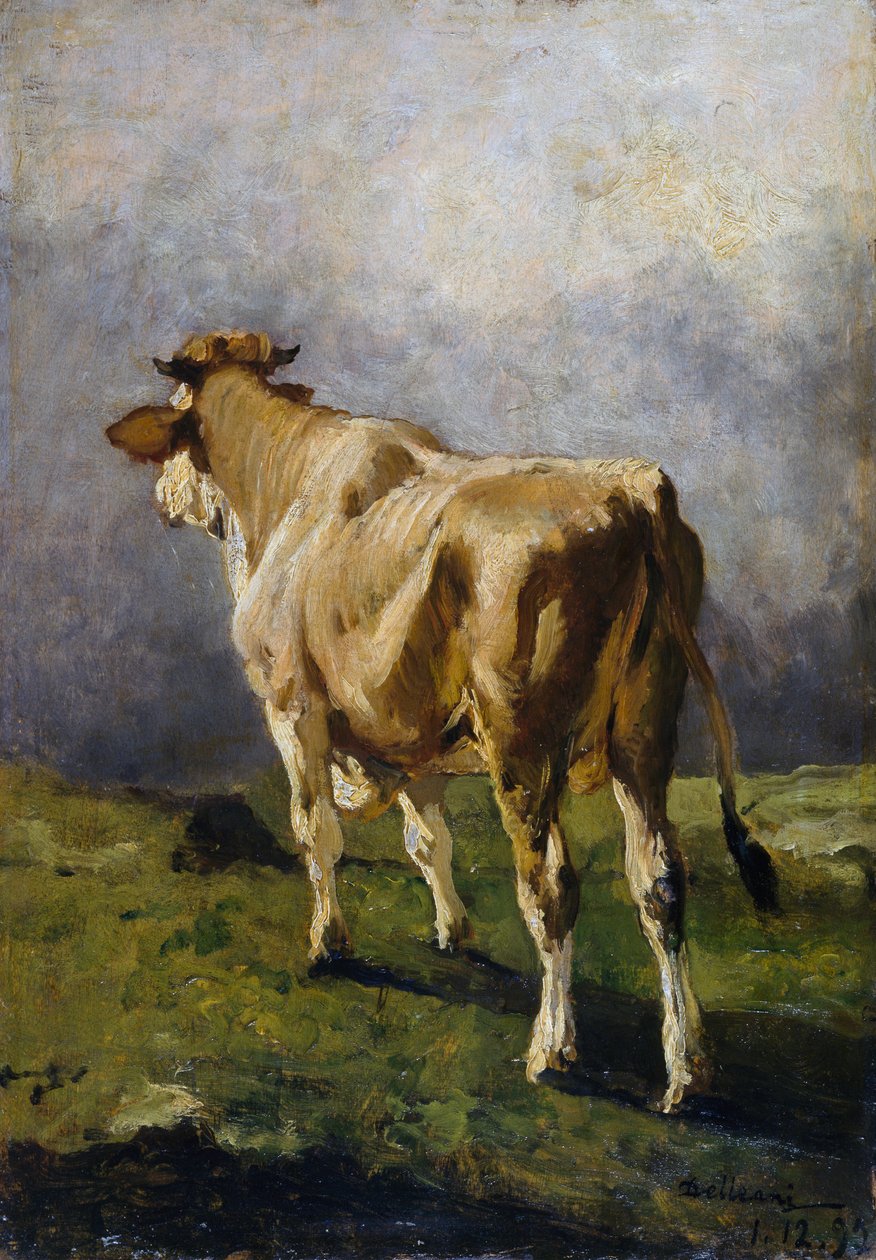 Hoge berg door Lorenzo Delleani