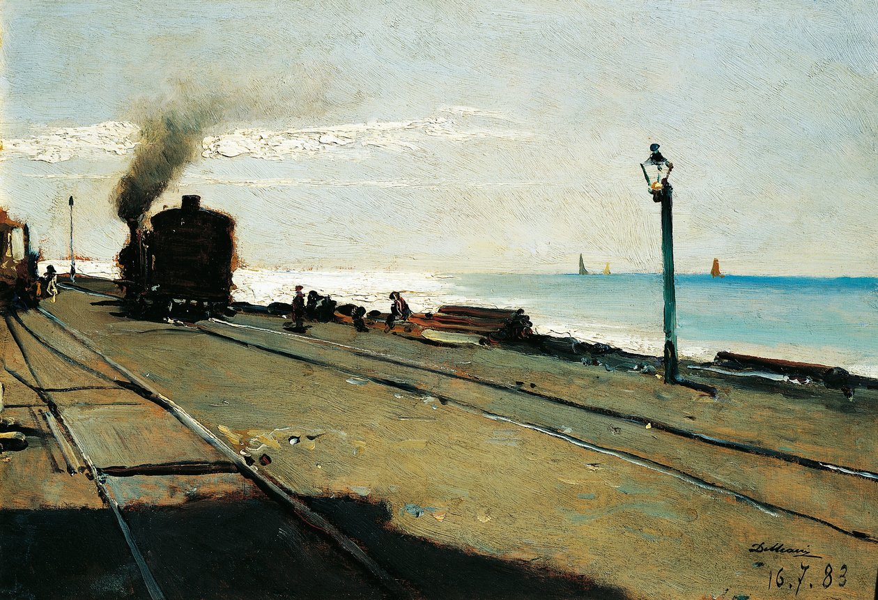 Trein door Lorenzo Delleani