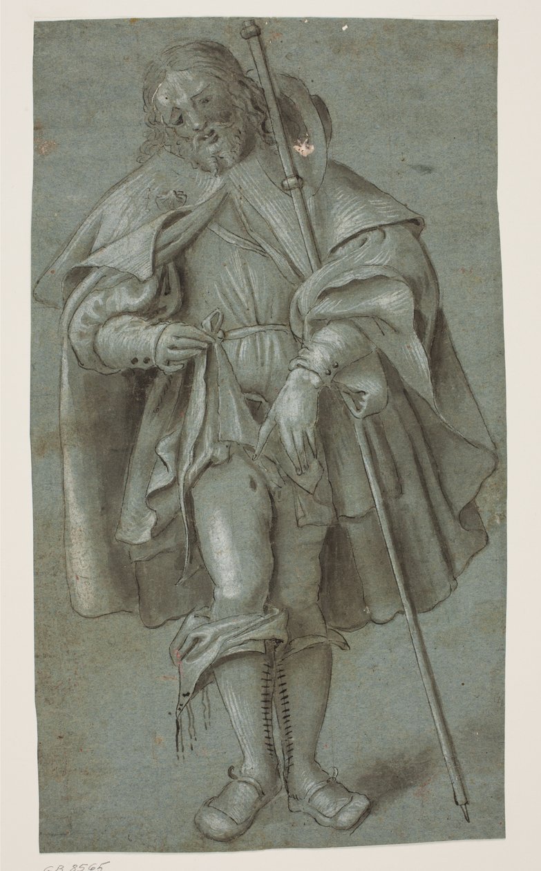 Sint Rochus door Lorenzo Lotto