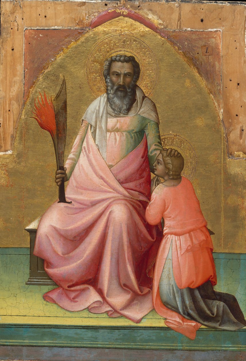 Abraham, ca. 1408-10 door Lorenzo Monaco
