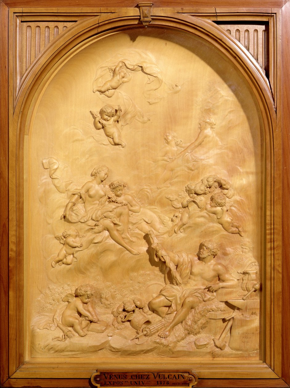 Venus en Vulcanus, 1878 door Louis Ardisson