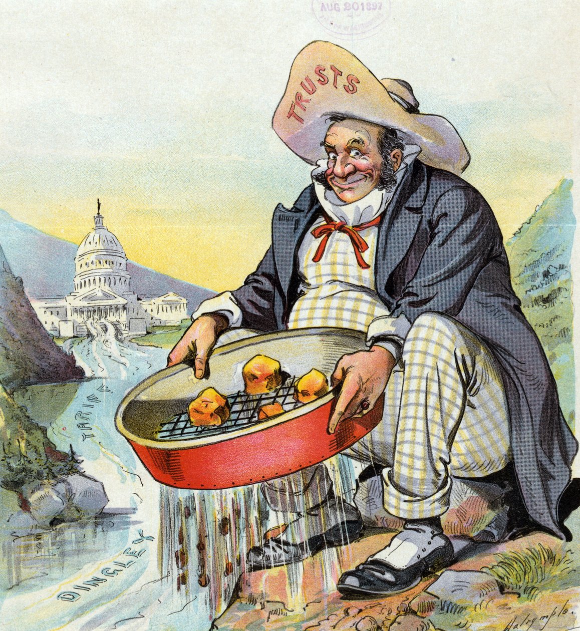 Beter dan Klondike!, 1897 door Louis Dalrymple