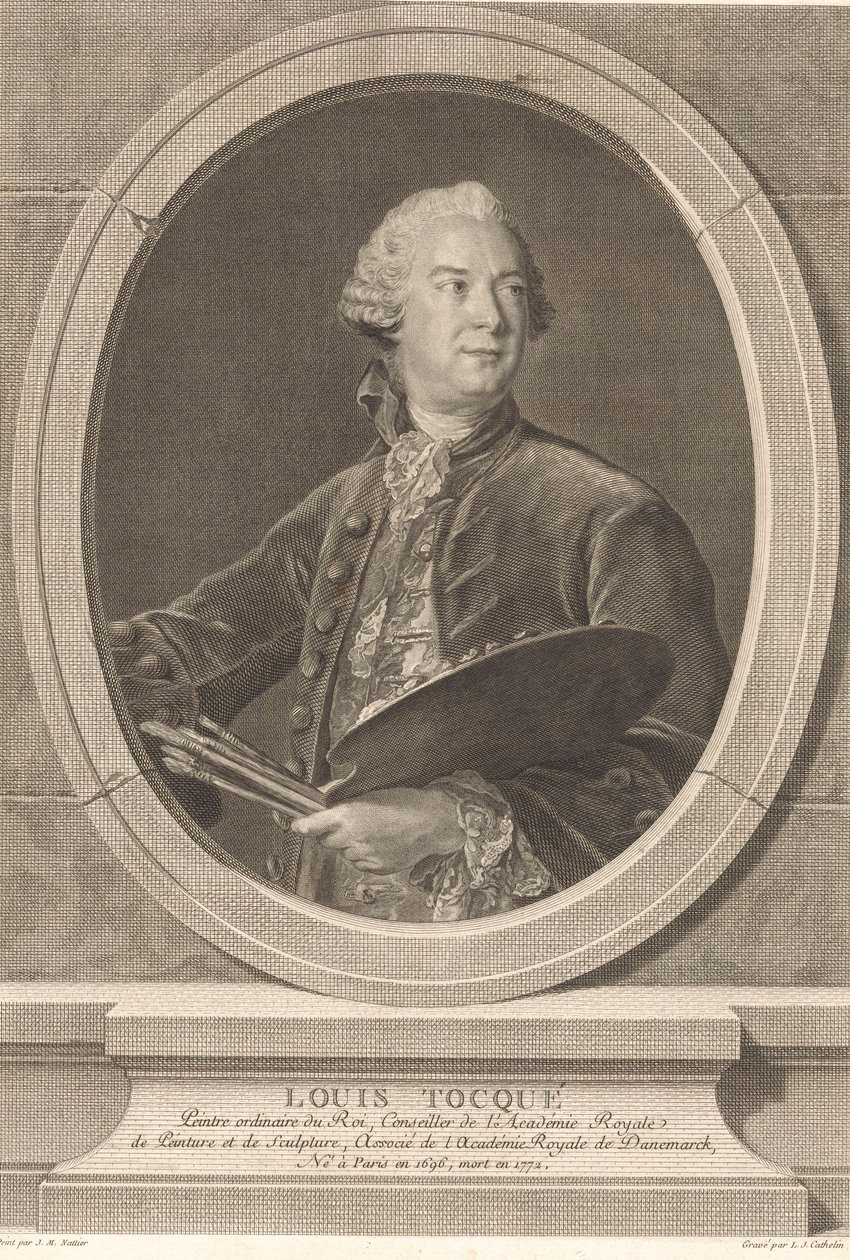 Louis Tocqué door Louis Jacques Cathelin