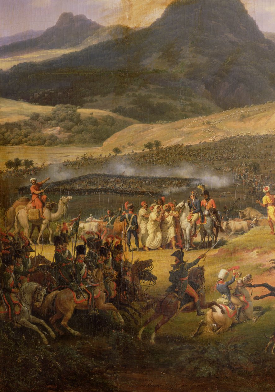 Slag bij de Berg Thabor, 16 april 1799, 1808 (detail) door Louis Lejeune