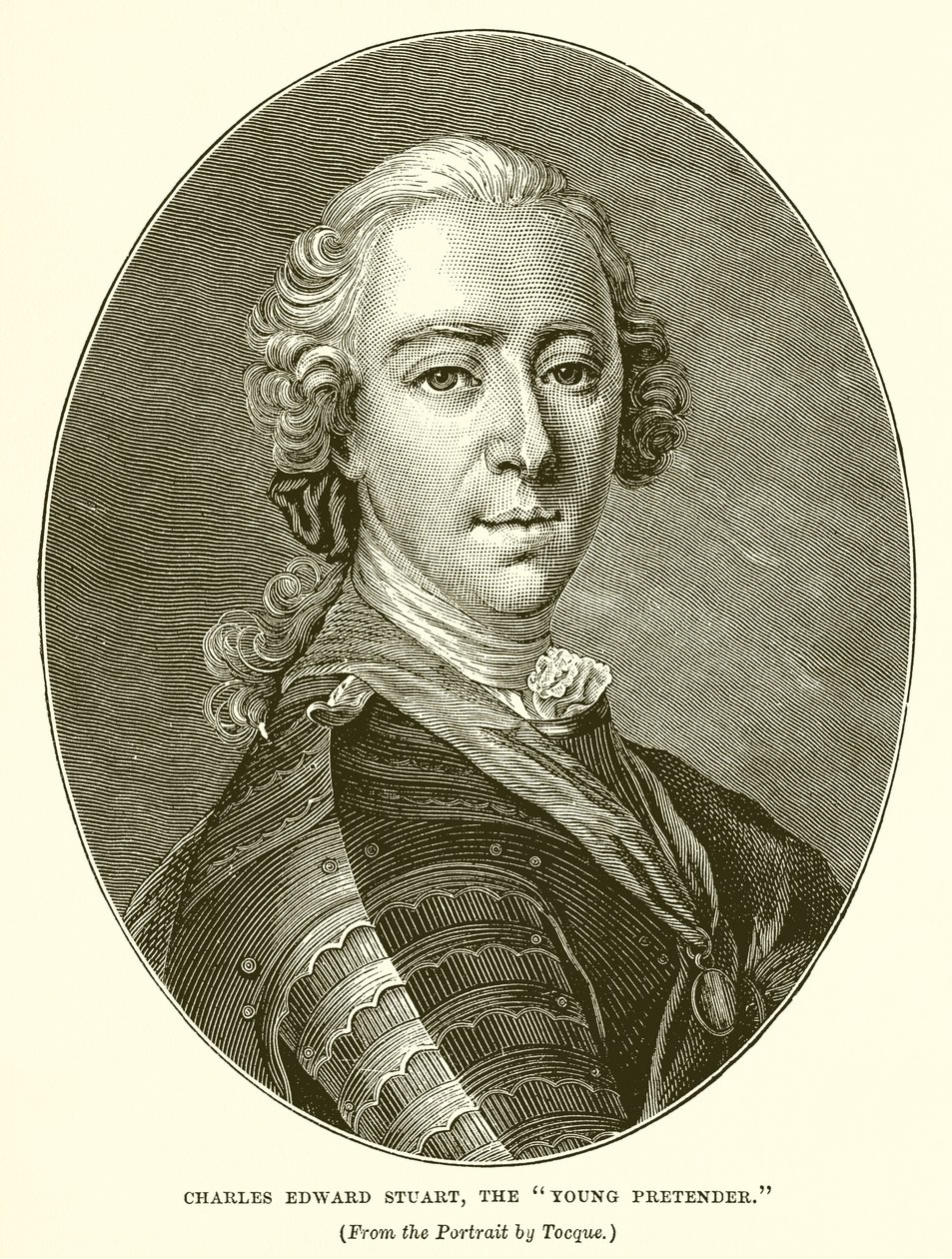 Charles Edward Stuart, De Jonge Pretendent door Louis Tocqué