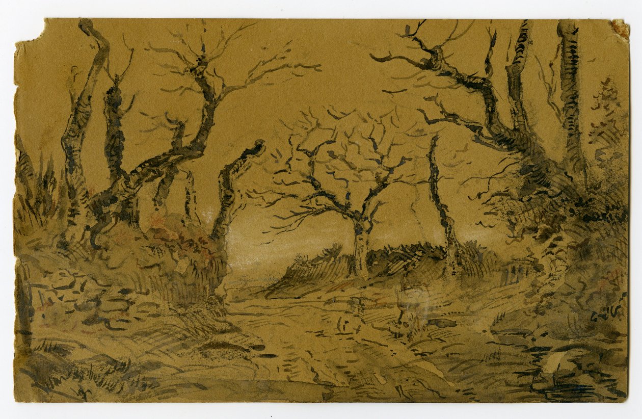 Tekening door Louis Marie Faudacq