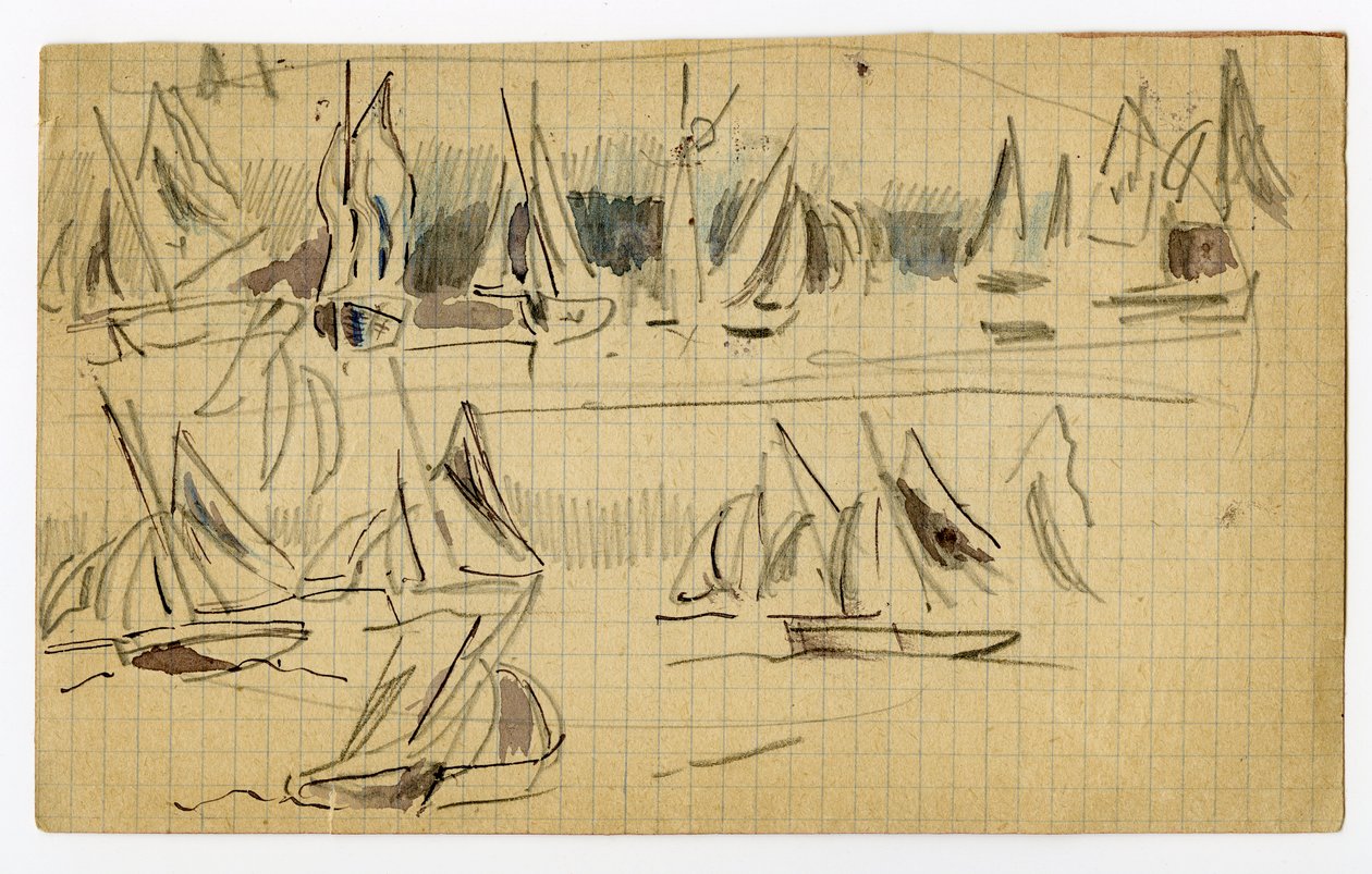 Tekening door Louis Marie Faudacq