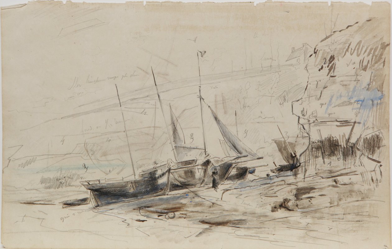 Tekening door Louis Marie Faudacq