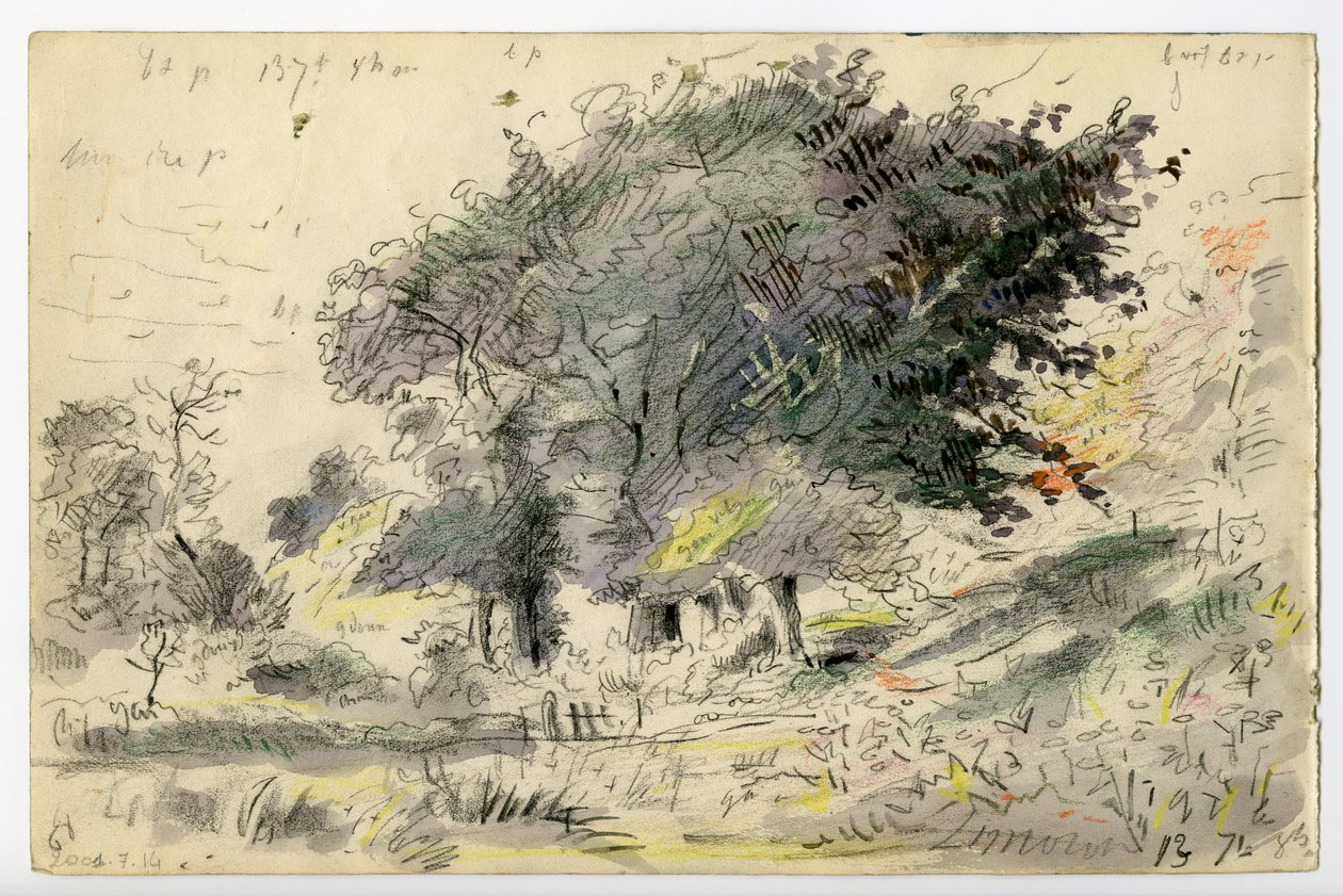 Tekening door Louis Marie Faudacq