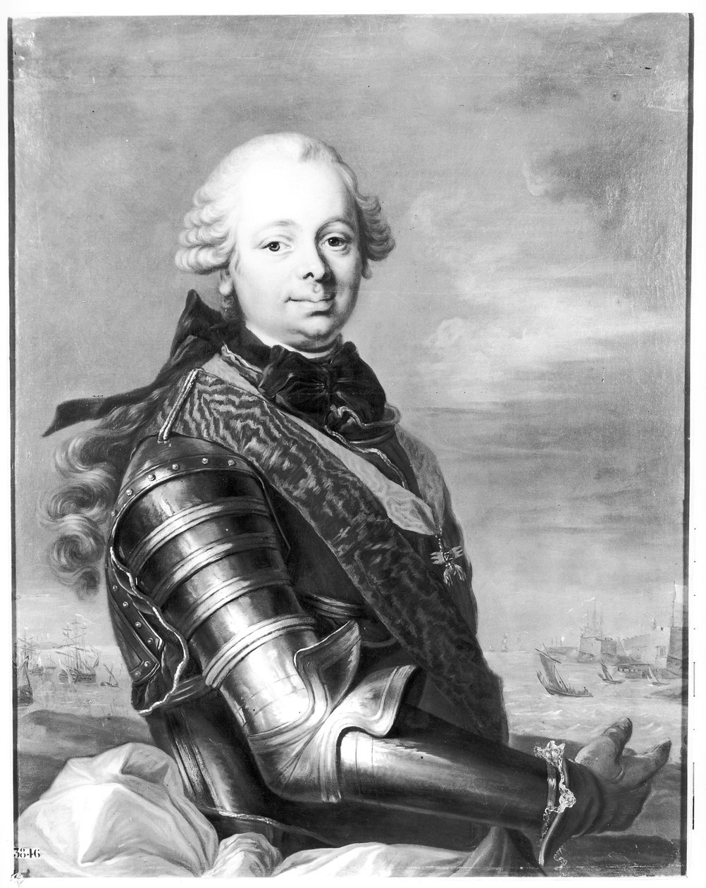 Portret van Etienne-Francois, hertog van Choiseul (1719-85) door Louis Michel van Loo