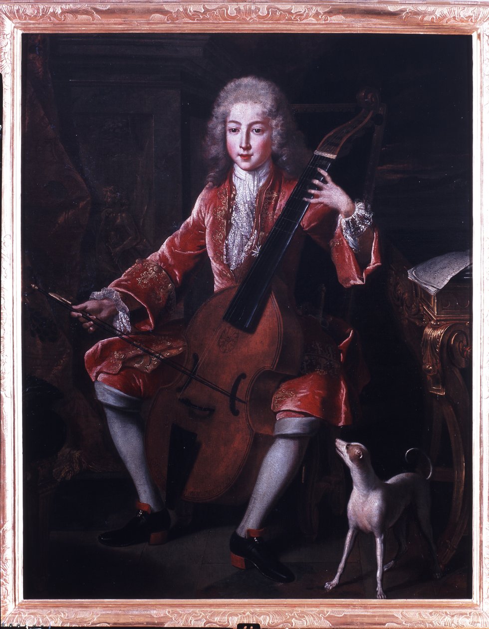 Portret van Maximilien-Emmanuel, Chevalier de Bavière (1695-1747), zoon van Maximiliaan II Emanuel, keurvorst van Beieren en zijn minnares Agnes Le Louchier door Louis de Silvestre