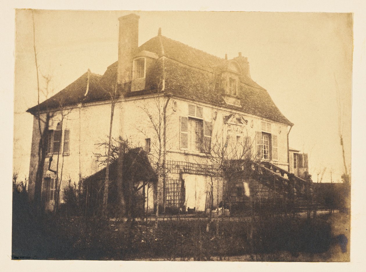 [Huis in een park]. door Louis Alphonse Davanne