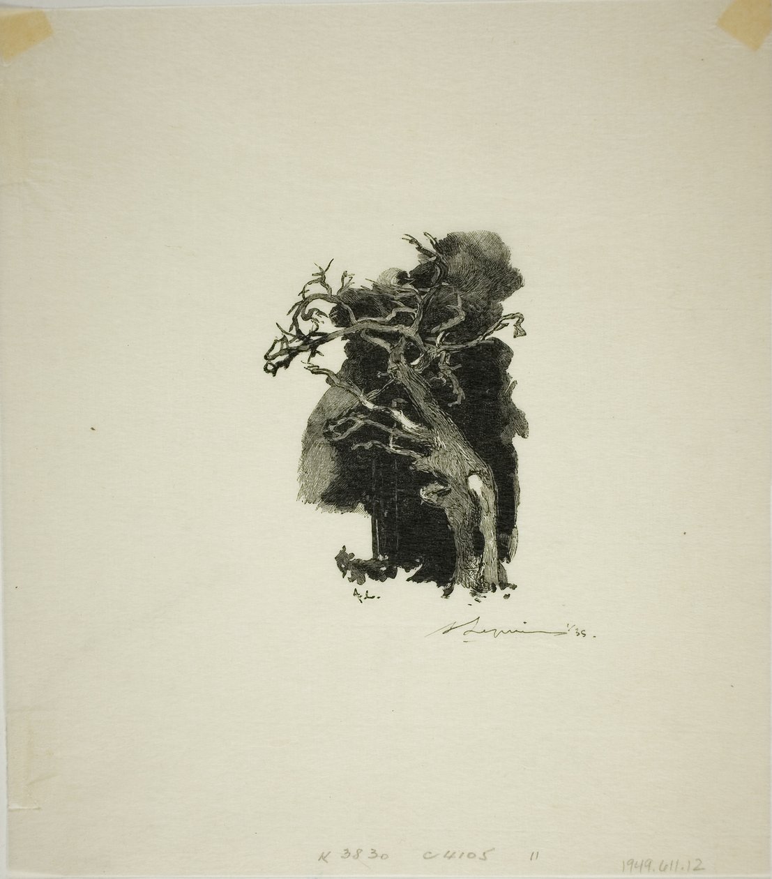 De spitfire door Louis Auguste Lepère