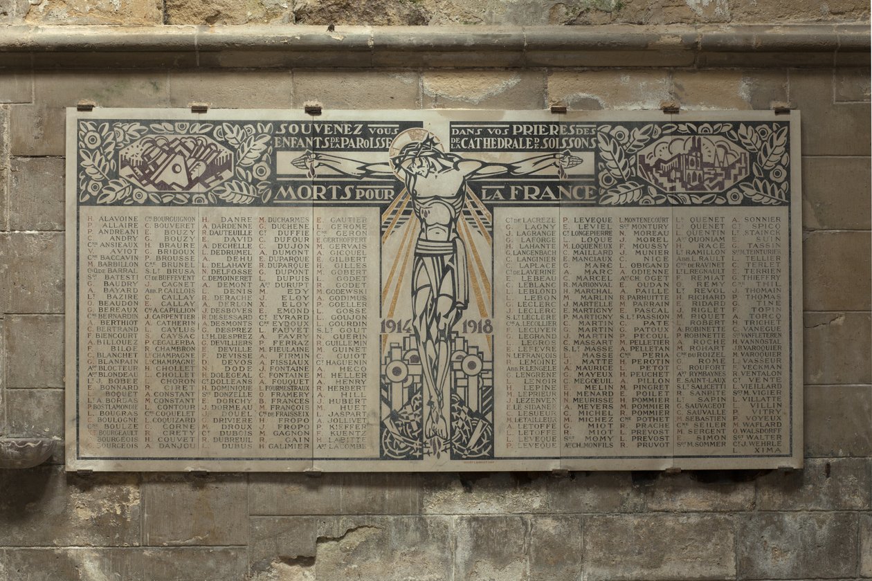 Eerste Wereldoorlog monument door Louis Barillet