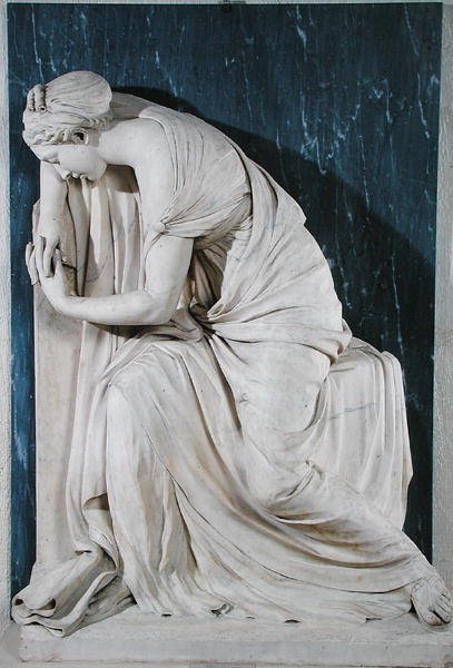 Verdriet door Louis Claude Vassé