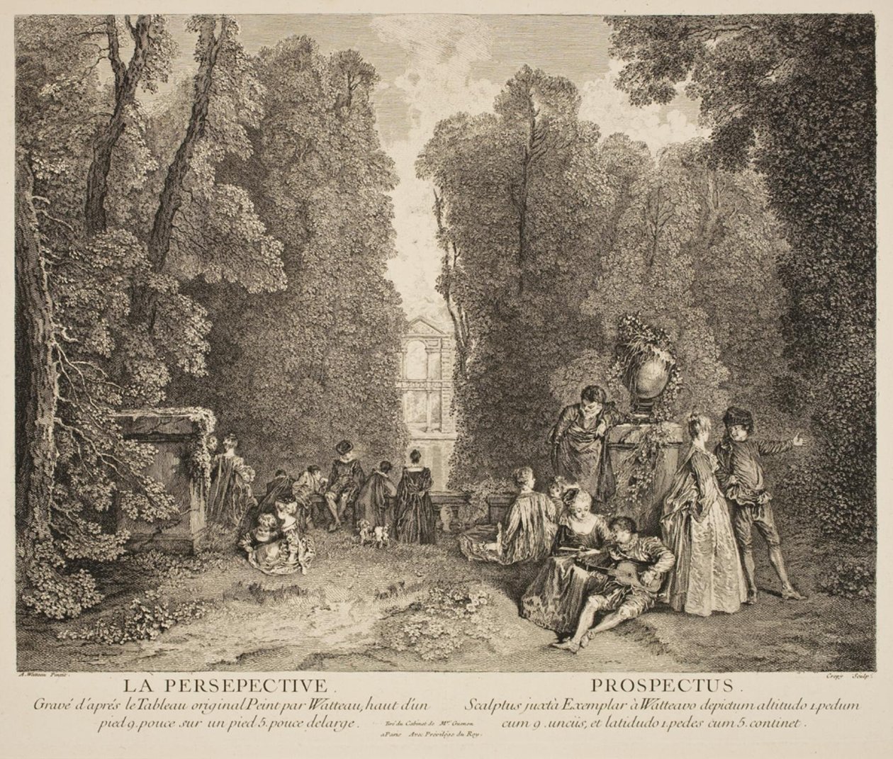 La Perspective door Louis Crepy