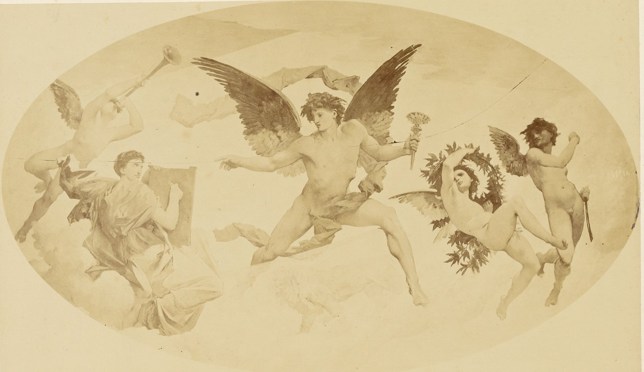Plafond: de dierenriem door Louis Emile Durandelle